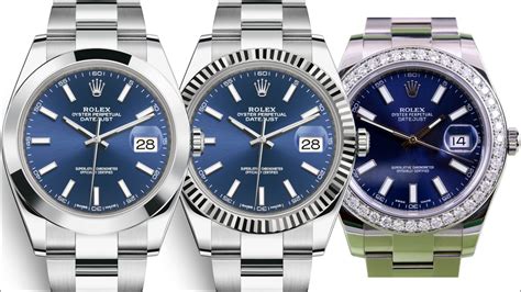 Rolex Fluted Bezel vs Smooth Bezel .